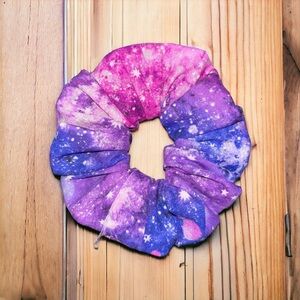 Galaxy Print Scrunchie